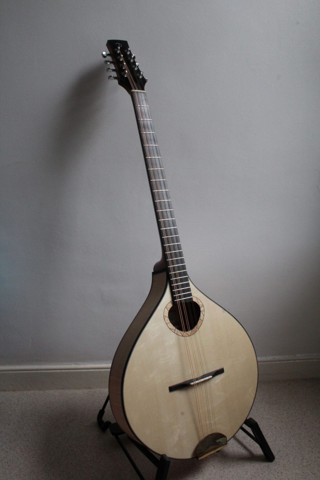 Handmade Flame Maple Irish Bouzouki Davey Mandolins
