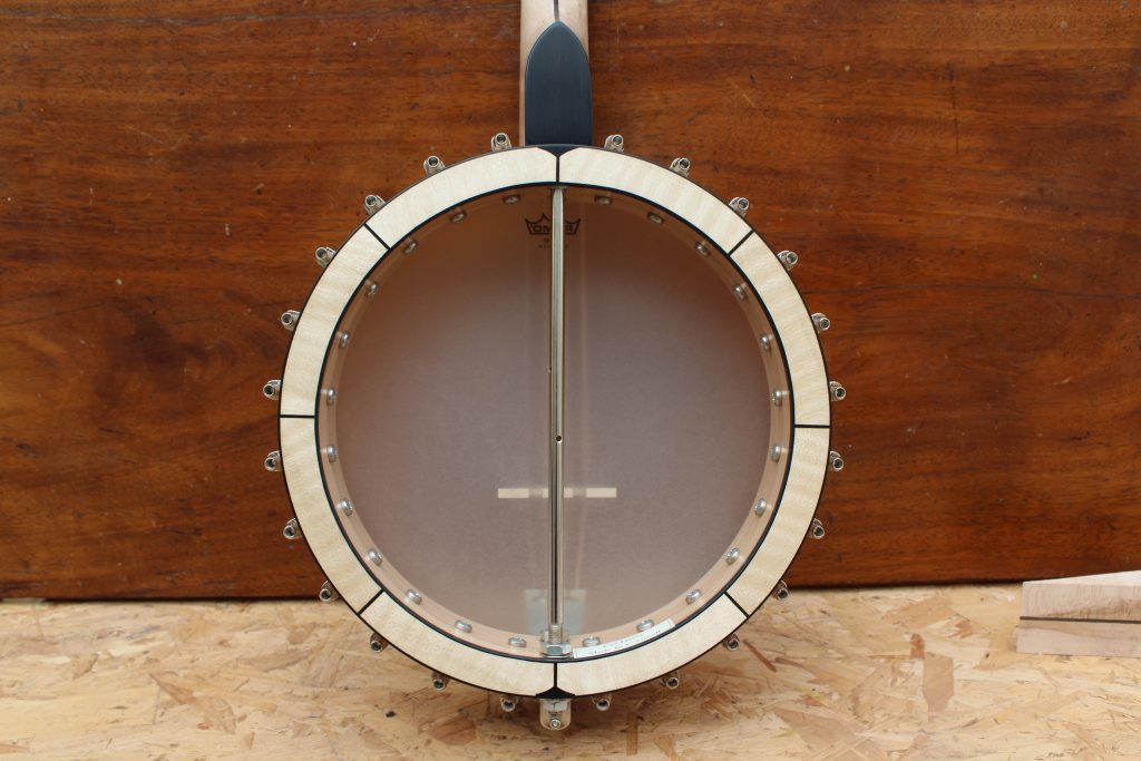 Open back tenor banjo