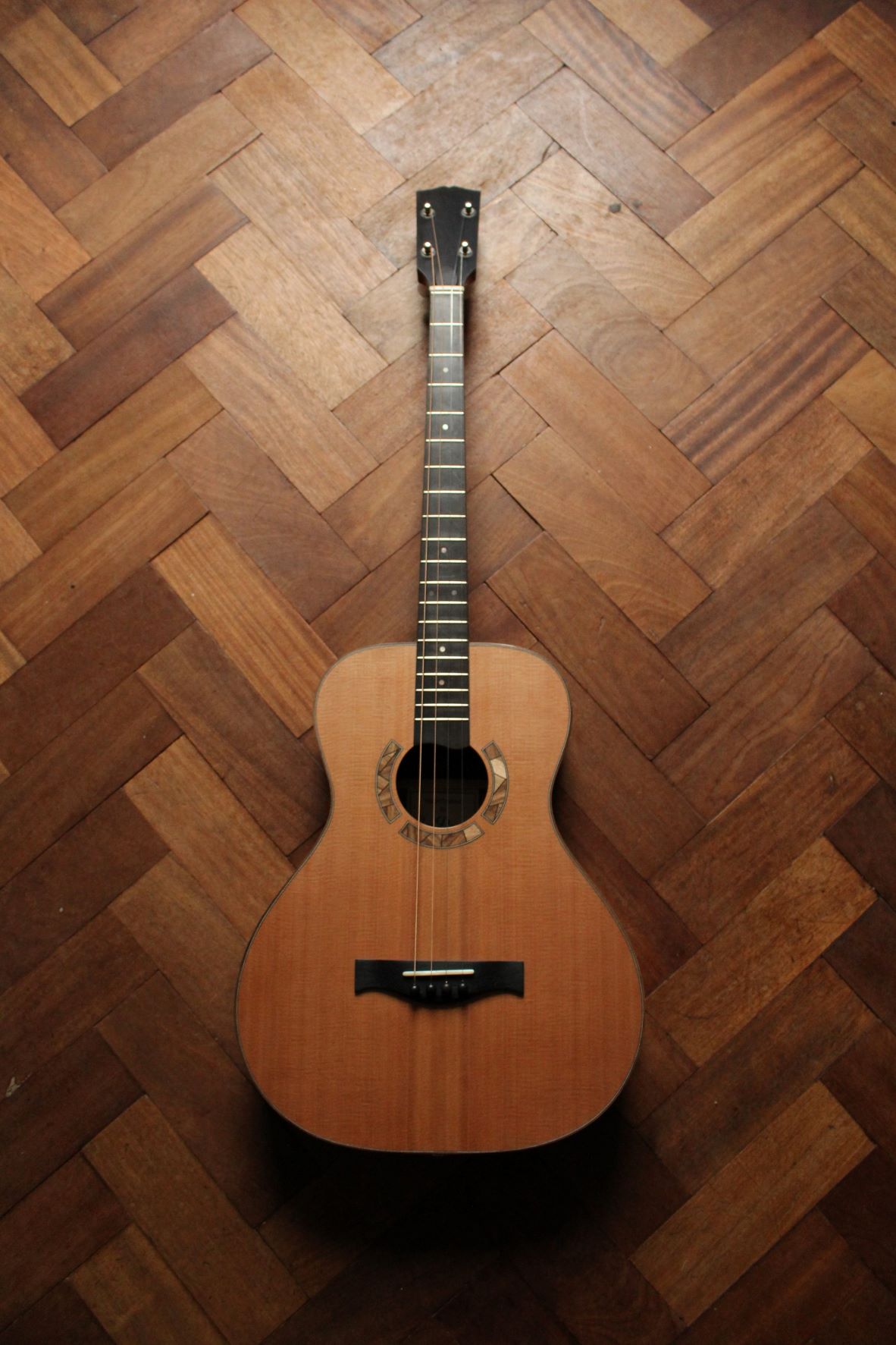 Small tenor guitar